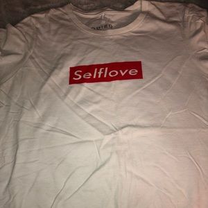 Gently used BODIED Self Love shirt size L